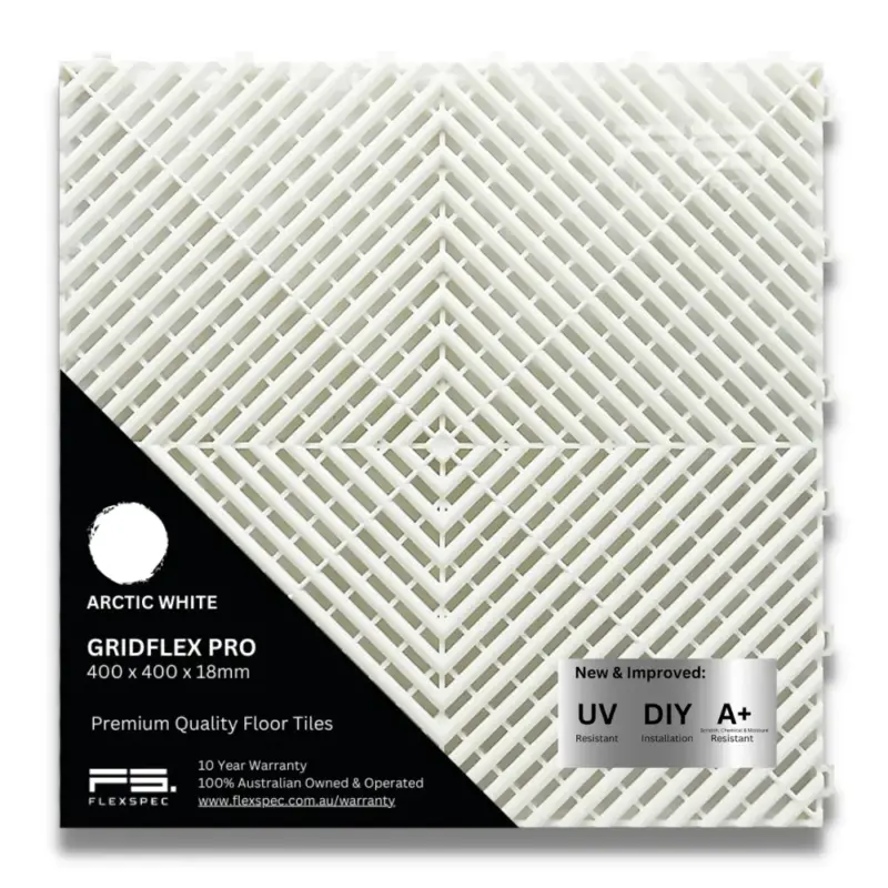GridFlex Pro - Arctic White