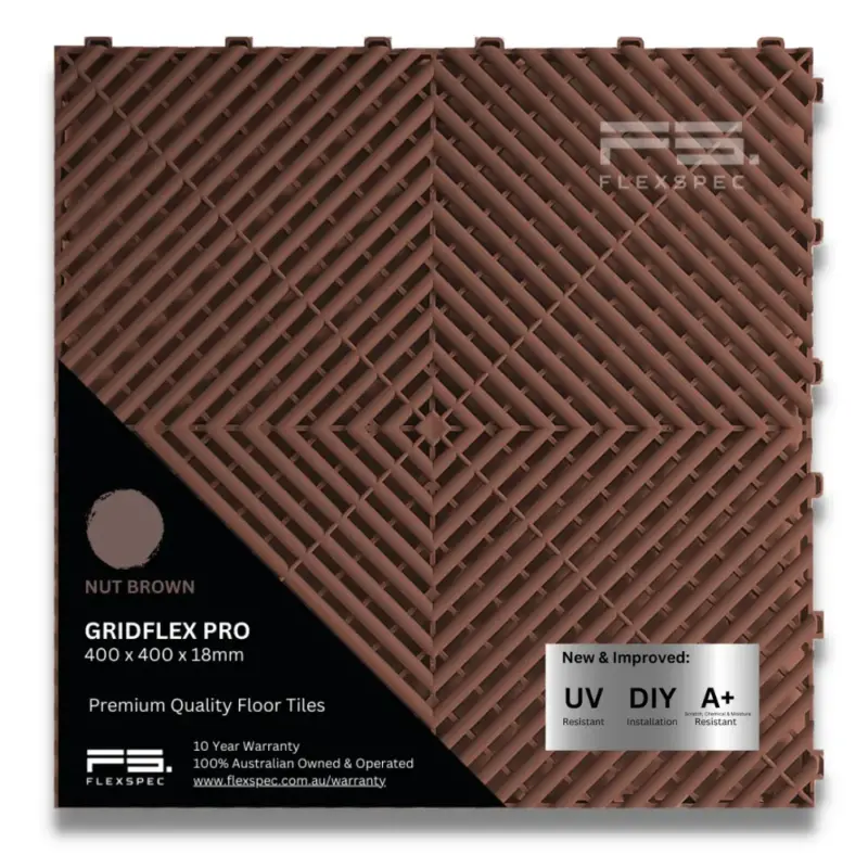 GridFlex Pro - Nut Brown